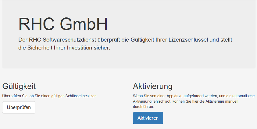 Screenshot Aktivierung 2
