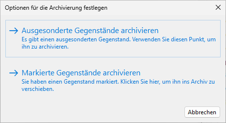 Screenshot Set Gegenstände-archivieren1