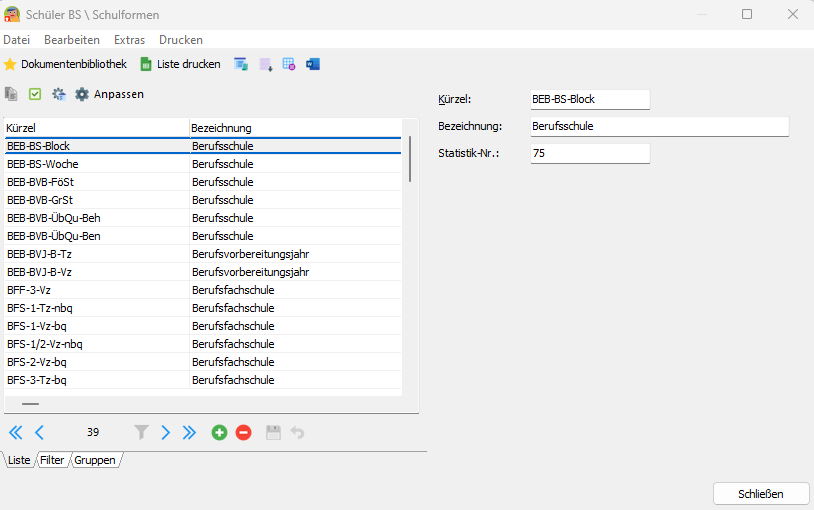 Dialog Schulformen